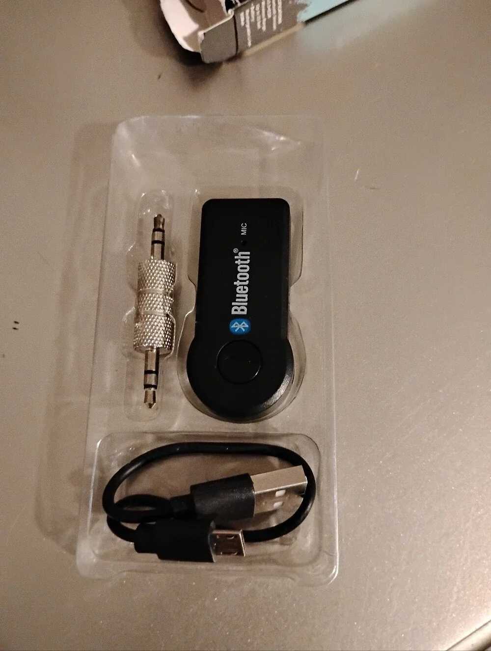 Bluetooth Wireless Audio Receiver Adapter - Black